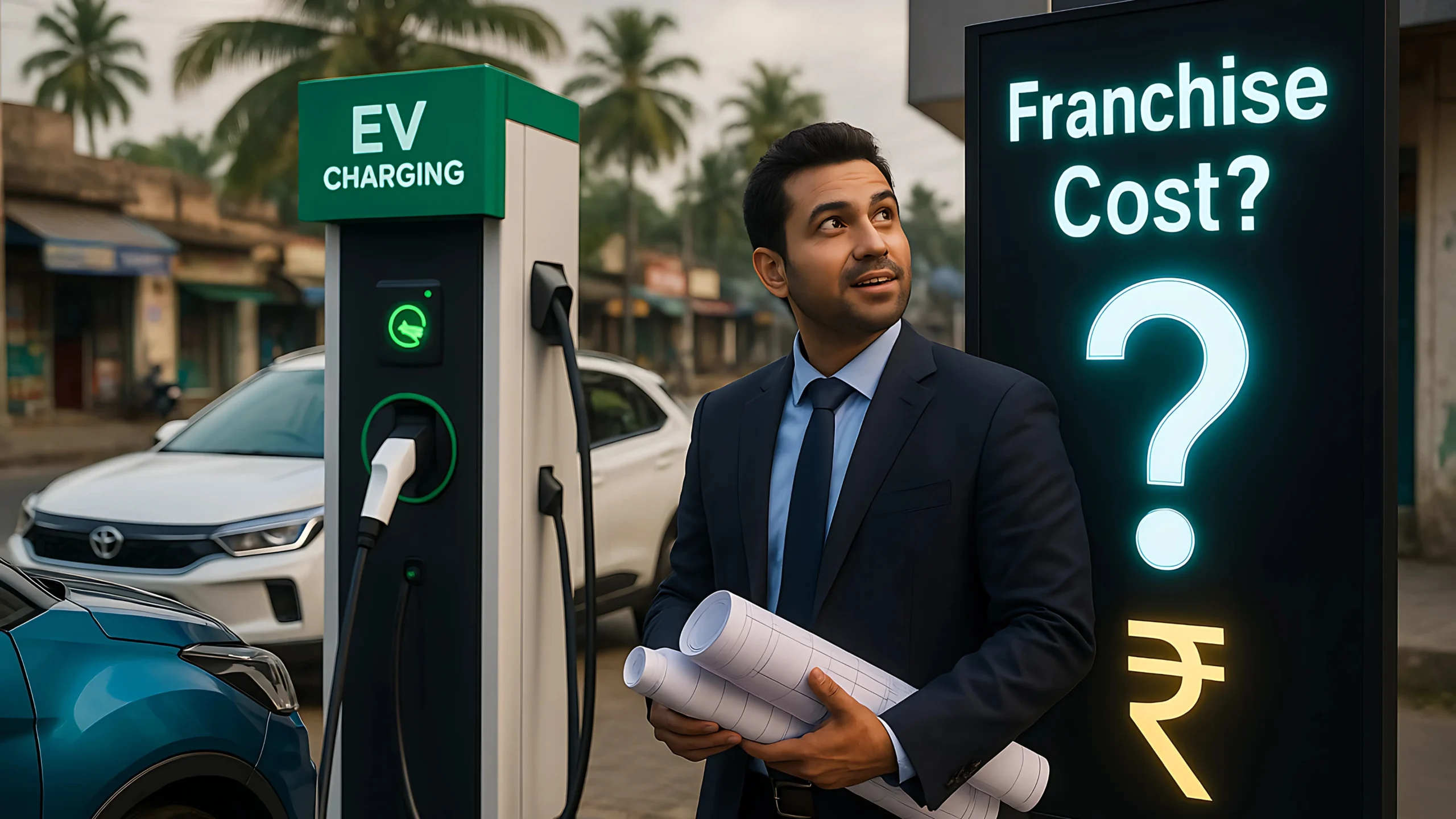 EV Charging Station Franchise Cost in India