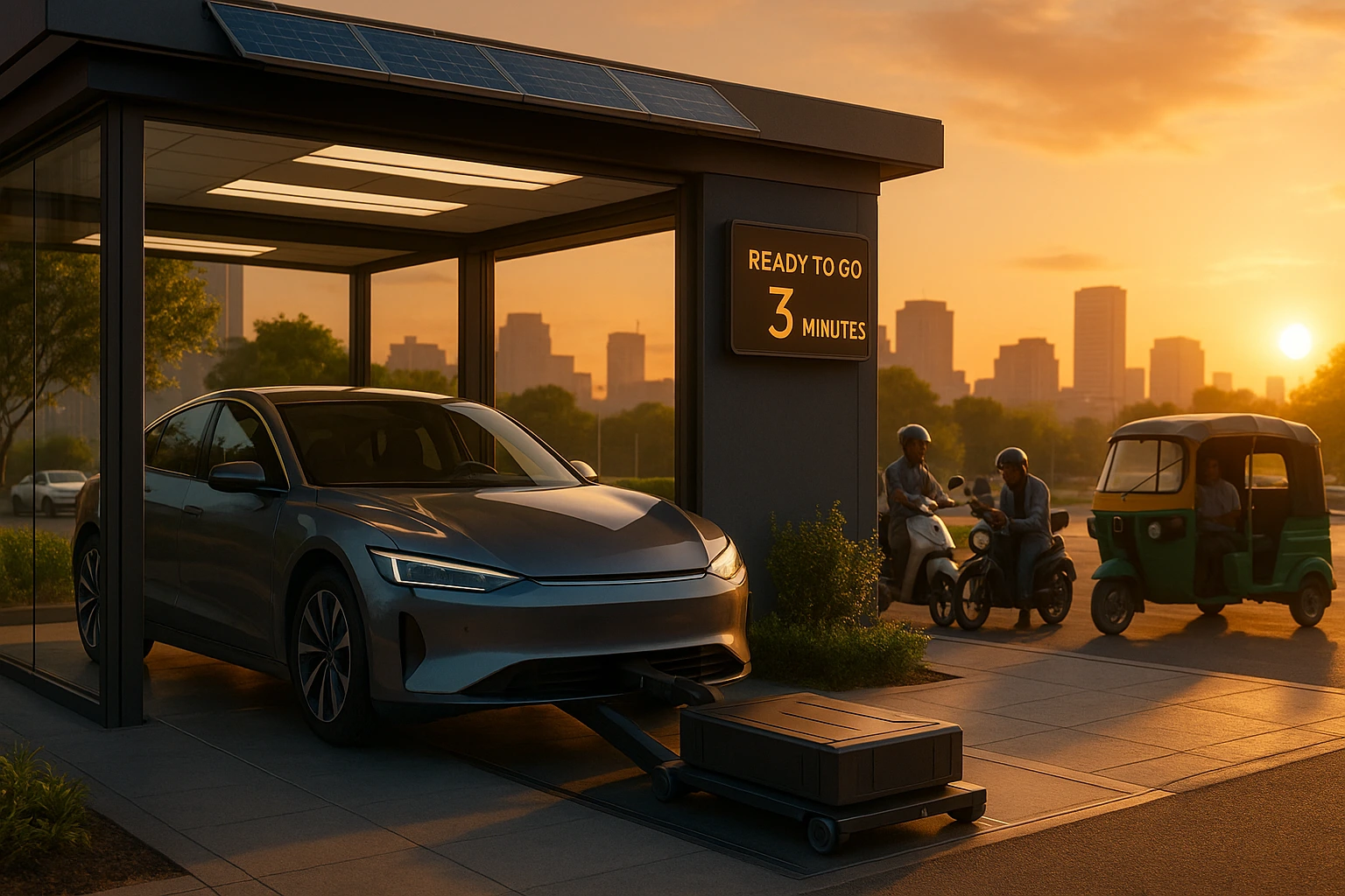 EV Battery Swapping